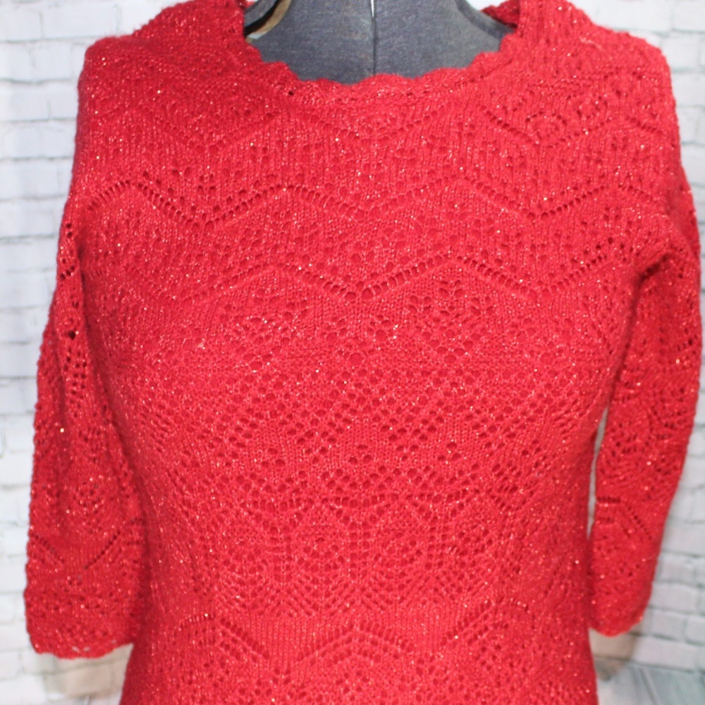 Red Sweater Dress (girls)